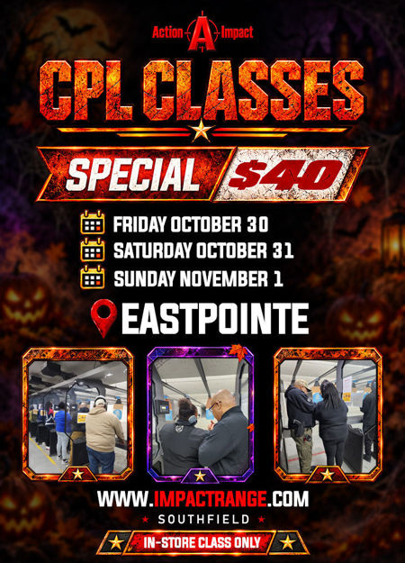 Picture of CCW/CPL Class 10/30/2026 Friday 10am-6pm Eastpointe
